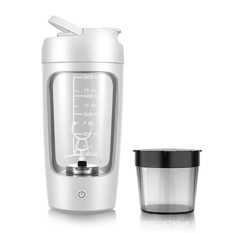 Electric protein shaker bottle