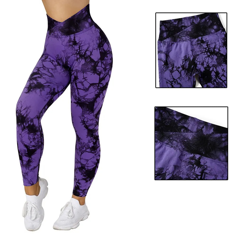 Tie-Dye Workout Leggings
