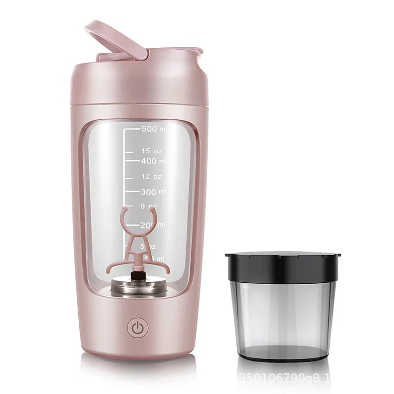Electric protein shaker bottle
