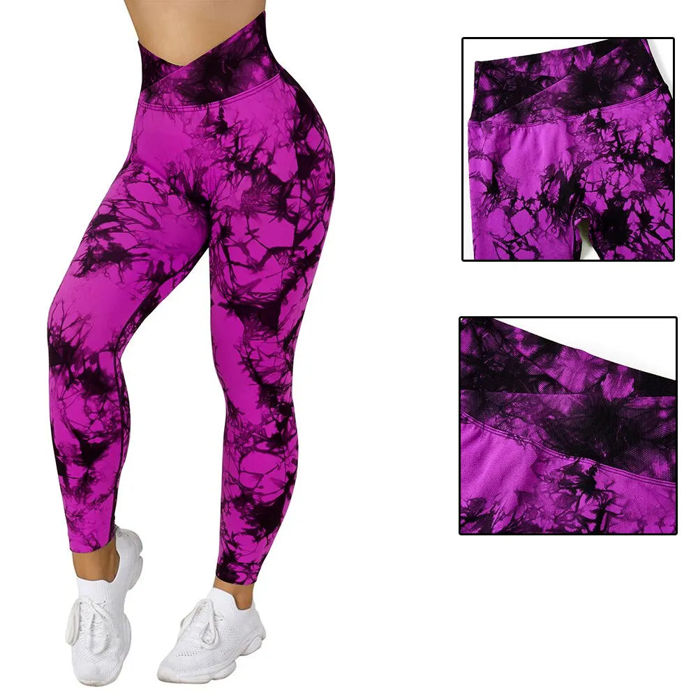 Tie-Dye Workout Leggings