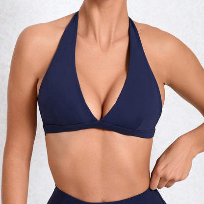 V-neck Sport Bra
