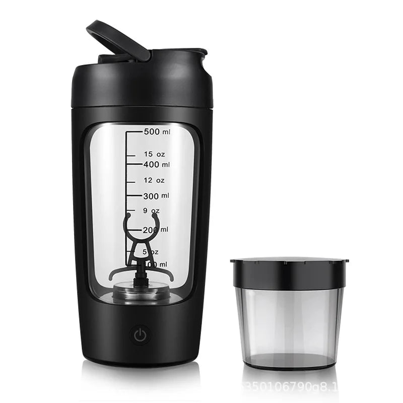 Electric protein shaker bottle