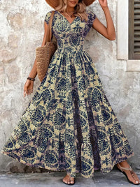 Valencia Bloom Maxi Dress