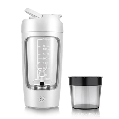 Electric protein shaker bottle