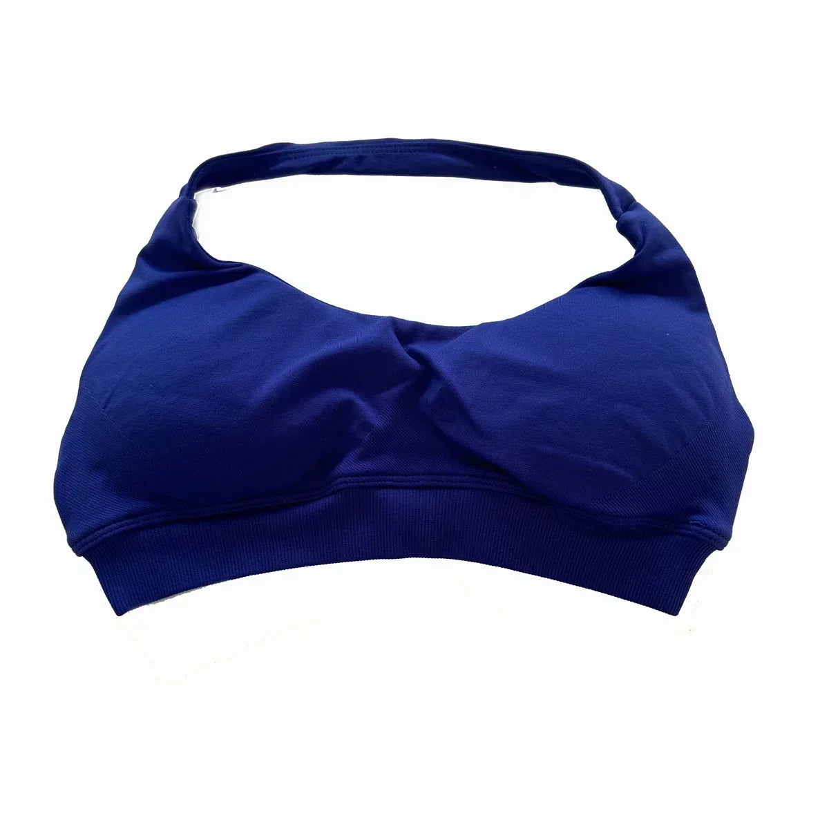 high-impact sports bra with open back