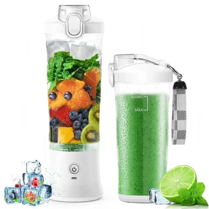 Portable blender bottle