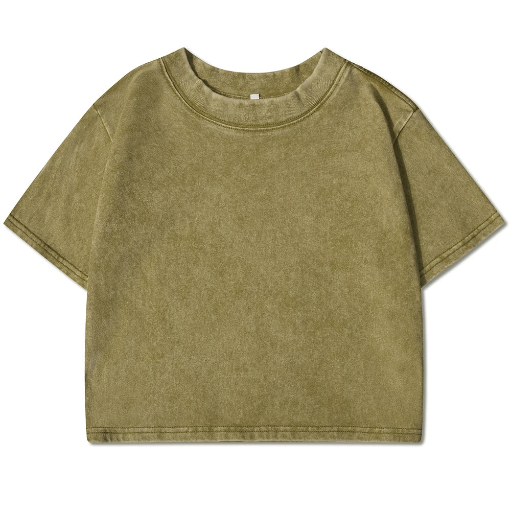 Oversized Crop Tee
