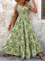 Valencia Bloom Maxi Dress