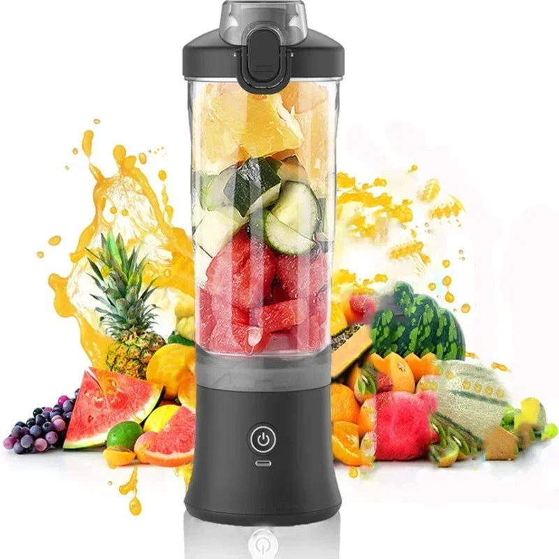 Portable blender bottle
