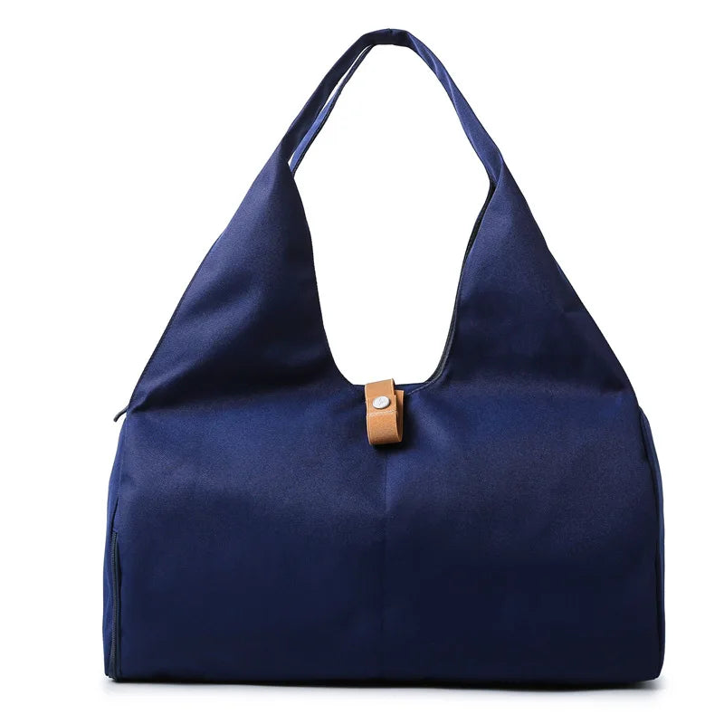 Women Yoga Mat Pad Bag Gym Sports Training Shoulder Bag Fitness Dance Travel Storage Bags Female Tote Dry Wet Handbags Weekend