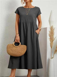 Solace Cotton Midi Dress