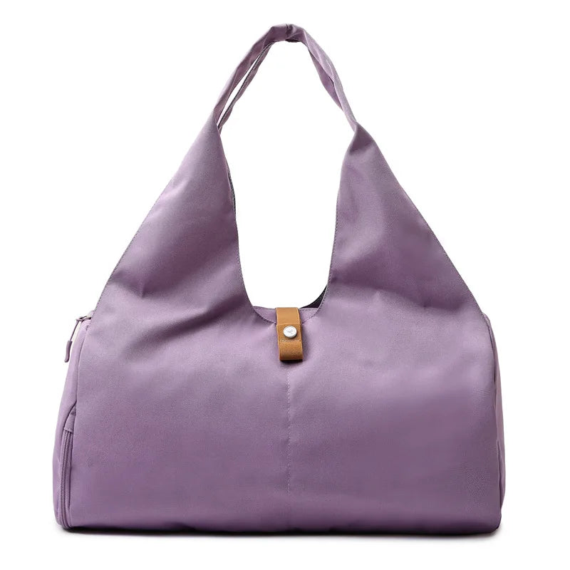 Women Yoga Mat Pad Bag Gym Sports Training Shoulder Bag Fitness Dance Travel Storage Bags Female Tote Dry Wet Handbags Weekend
