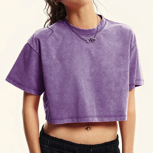 Oversized Crop Tee