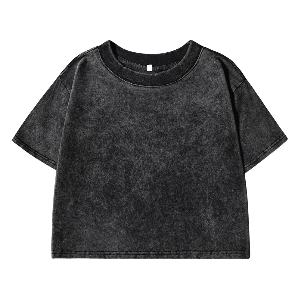 Oversized Crop Tee