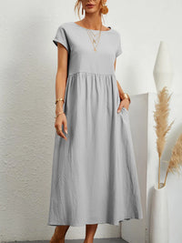Solace Cotton Midi Dress