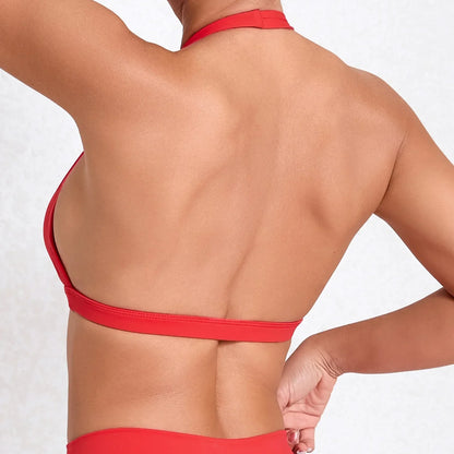 V-neck Sport Bra