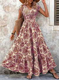 Valencia Bloom Maxi Dress