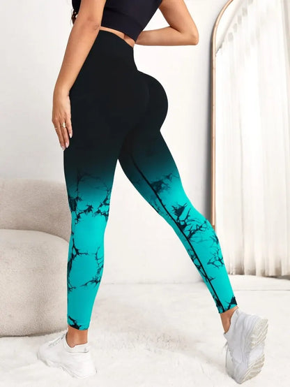 Ombre Scrunch Butt Leggings