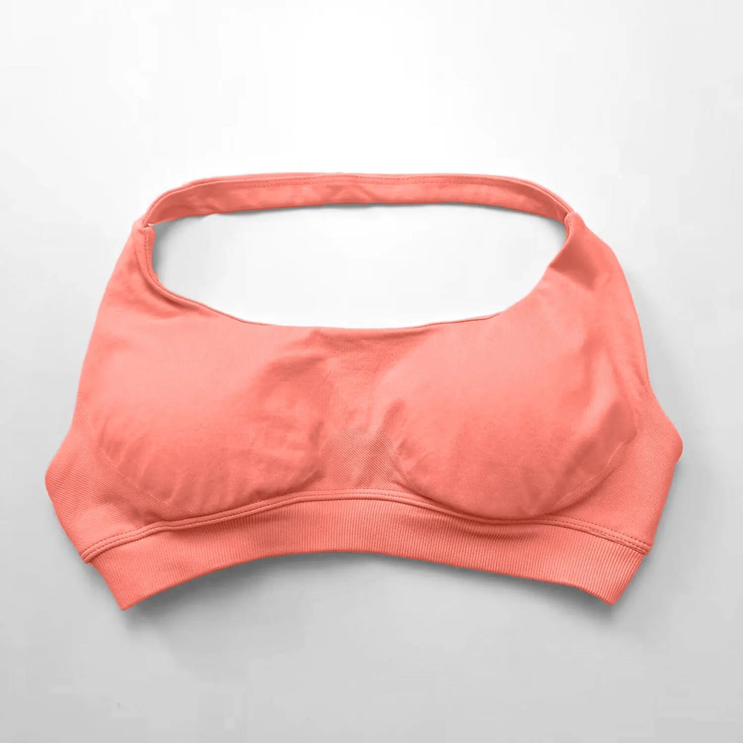 Open-back sports bra