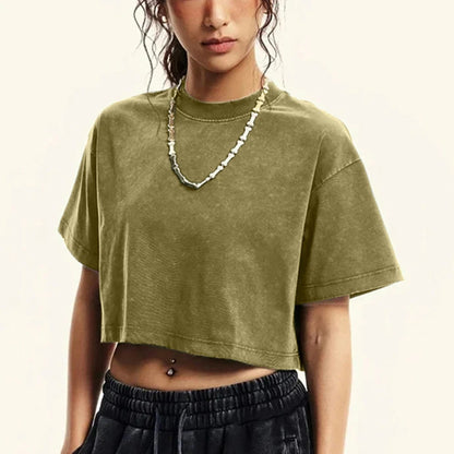 Oversized Crop Tee