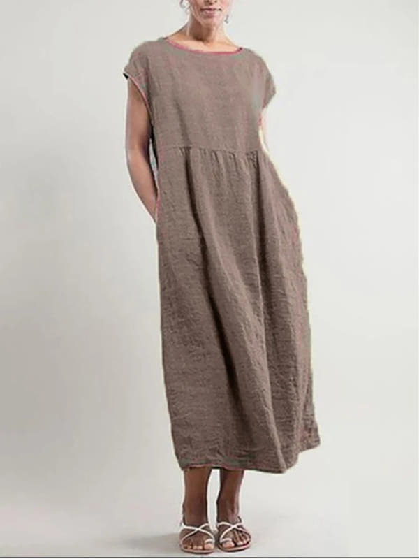 Solace Cotton Midi Dress